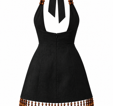 Zuri Beaded Mini Dress