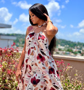 #Color_Red/Coral Floral