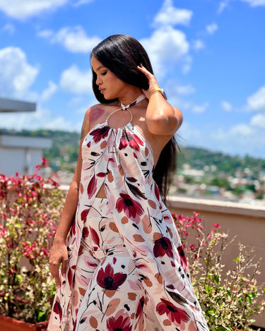 #Color_Red/Coral Floral