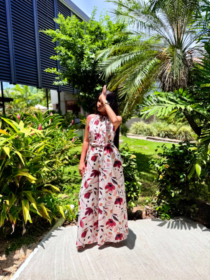 #Color_Red/Coral Floral