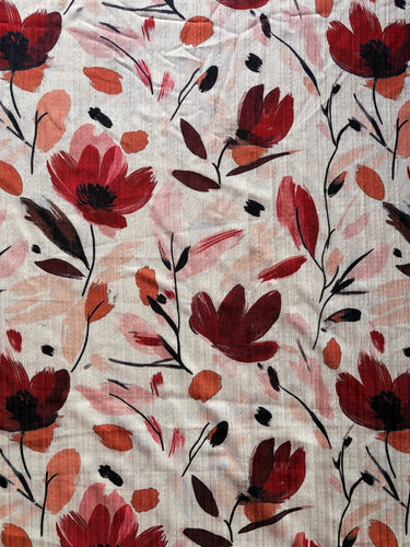 #Color_Red/Coral Floral